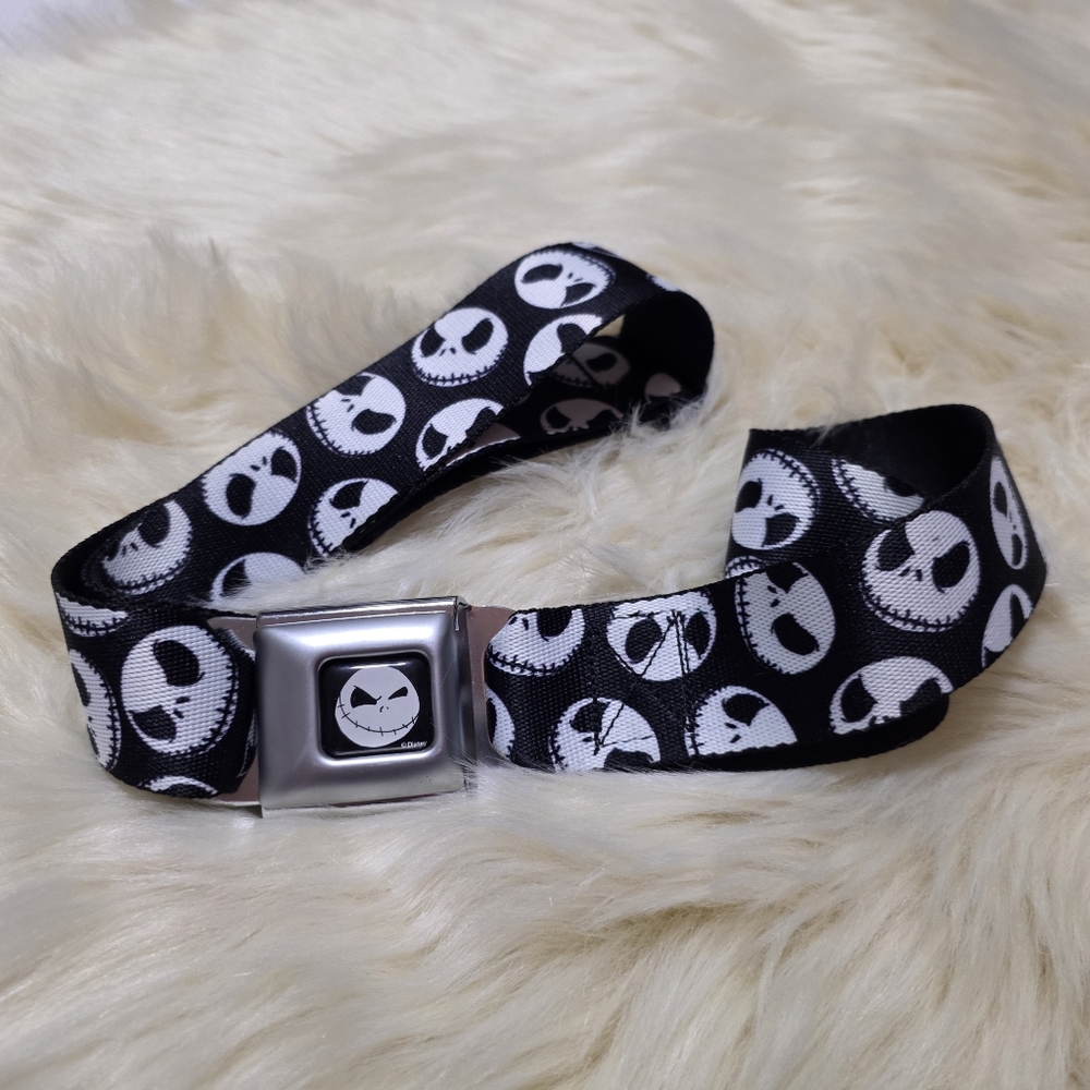 Buckle Down Disney Nightmare Before Christmas Buckle Seat Belt Authentic